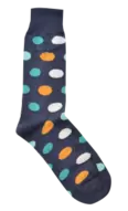 Kurt Geiger Turquoise/yellow Pyramid Socks