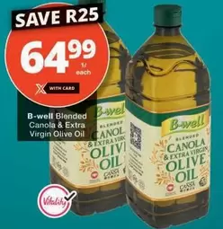 Blended Canola & Extra Virgin Olive Oil