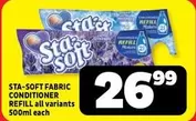 Sta-Soft - FABRIC CONDITIONER REFILL