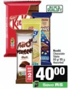 Nestlé - Chocolate Slabs