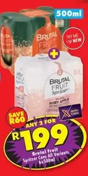 Apple - Fruit Spritzer Cans