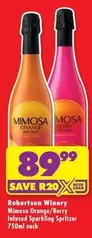 Robertson Winery - Mimosa Infused Sparkling Spritzer