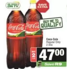 Coca cola - Regular Only