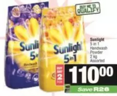 Sunlight - 5 in 1 Handwash Powder