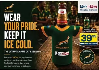 Pride - Premium 340ml Jersey Coolers