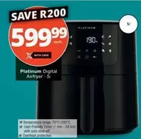 Platinum - Digital Airfryer