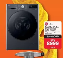 LG - 9kg / 5kg Washer Dryer Combo