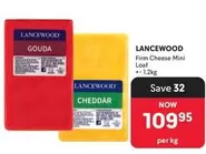Lancewood - Firm Cheese Mini Loaf