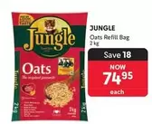 Jungle Oats - Oats Refill Bag