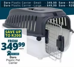 Plastic Pet Carrier
