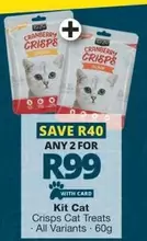 CAT - Kit Cat Crisps Cat Treats