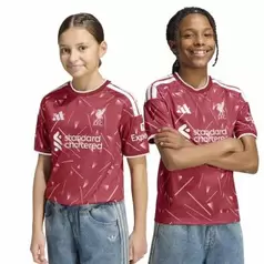 Adidas Performance Liverpool 26/27 Home Jersey Youth Maroon