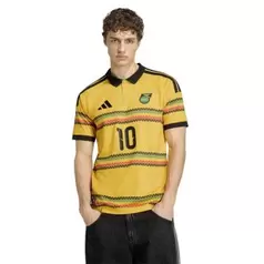 Adidas Performance Jamaica 26 x Bob Marley 10 Home Jersey Mens Gold