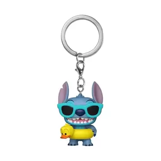 Funko Pop! Keychain: Lilo and Stitch - Tuber Stitch - Novelty Keyring - Collectable Mini Figure - Stocking Filler - Gift Idea - Official Merchandise - Disney Fans - Backpack Decor
