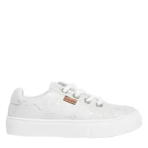 Lucie 6 Lace Up Sneaker - White