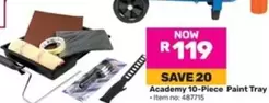 Academy 10-Piece Paint Tray