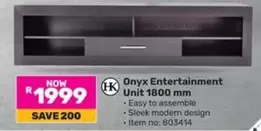 Onyx Entertainment Unit 1800 mm