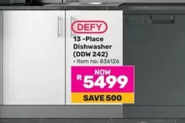 Defy - 13-Place Dishwasher (DDW 242)