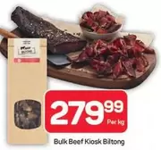 Bulk Beef Kiosk Biltong
