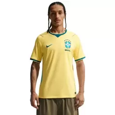 Nike Brazil 2026 Stadium Home Jersey Mens Canary Yellow