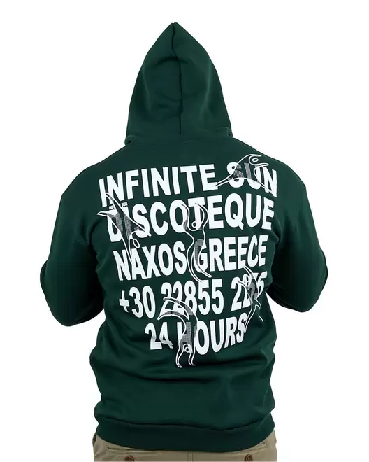 Bottle Green Infinite Fleece Hoodie