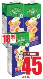 Rhodes - Mediterranean Nectar Fruit Juice Blend
