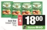 Gold Star - Instant Yeast