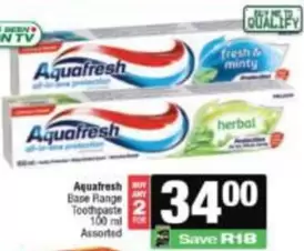 Aquafresh - Base Range Toothpaste