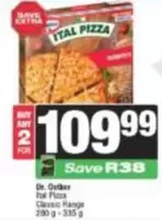 Ital Pizza Classic Range