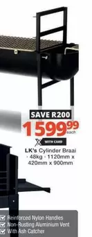 LK's Cylinder Braai