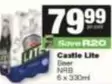 CASTLE - Castle Lite Beer NRB