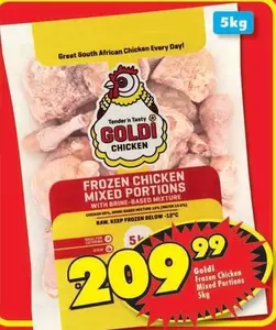 Goldi - Frozen Chicken Mixed Portions