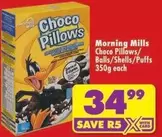 Morning Mills - Choco Pillows Balls/Shells/Puffs