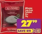 ALLSOME - Long Grain Parboiled White Rice