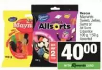 Sweets, Jellies, Gums or All Sorts Liquorice