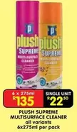 Plush - SUPREME MULTISURFACE CLEANER