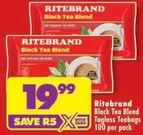Ritebrand - Black Tea Blend Tagless Teabags