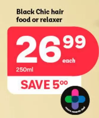 Black Chic hair food or relaxer