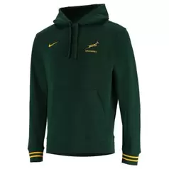 Nike Springboks 26/27 Pullover Hoodie Mens Green/Gold