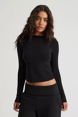 Authentics Fitted Long Sleeve Top