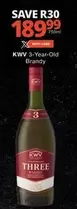 KWV - 3-Year-Old Brandy