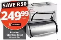 Chef - Stainless Steel Bread Bin