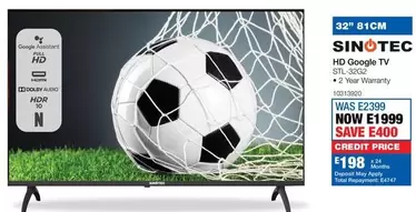 Sinotec - HD Google TV STL-3202