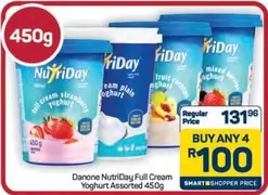 NutriDay - Full Cream Yoghurt