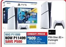 Sony - PS5 Disc (E) + Fortnight