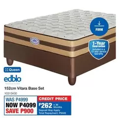 Edblo - 152cm Vitara Base Set