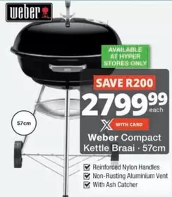 weber - Compact Kettle Braai