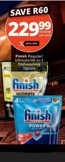 Finish - Regular/Ultimate/All-In-1 Dishwashing Tablets