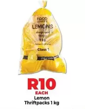 Sharp - Lemons Thriftpacks