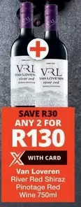 Van Loveren - River Red Shiraz Pinotage Red Wine